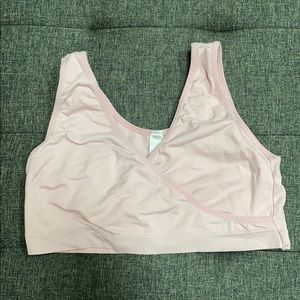 Light pink nursing bra (stretchy material)